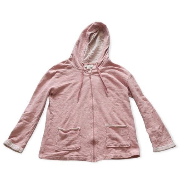 Koolaburra Ugg Pink Terry Hoodie Size XS Oversized - Picture 1 of 6